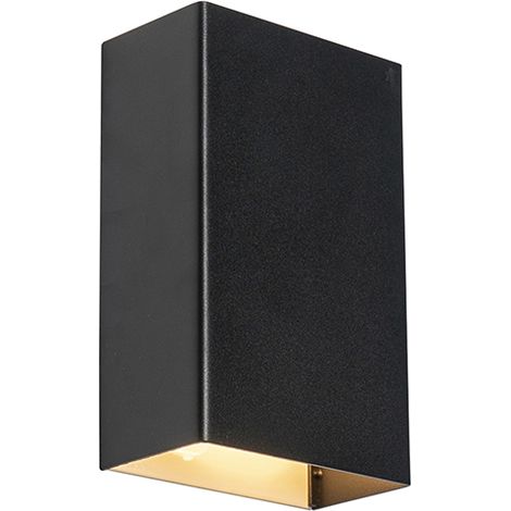 Smarte Wandleuchte schwarz 10 cm inkl. 2 WiFi G9 - Otan