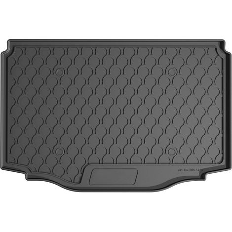 Vasca baule su misura in gomma sintetica - compatibile per Citroen C3 (07/24) baule basso (1/5)