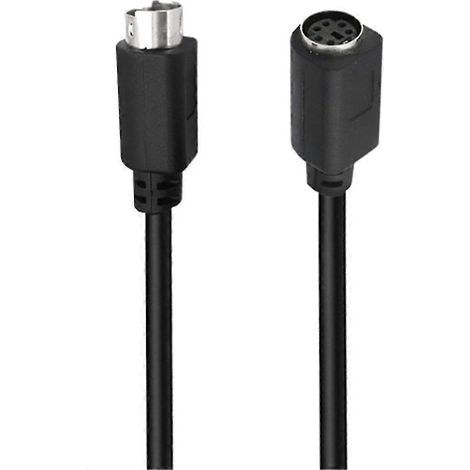 Câble d'extension Mini DIN 6 broches type A 3 m mâle vers femelle - noyau en cuivre (1/4)