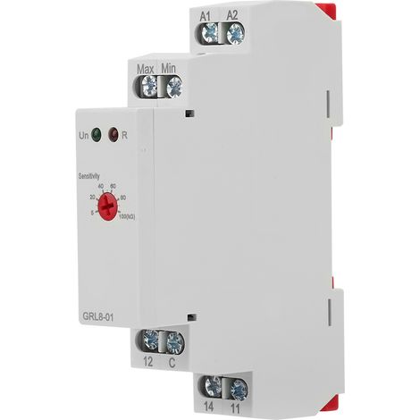 GRL8-01 Flüssigkeitsstandregelungsrelais, 10 A AC/DC 24 V–240 V Wasserstandsregler (1/5)