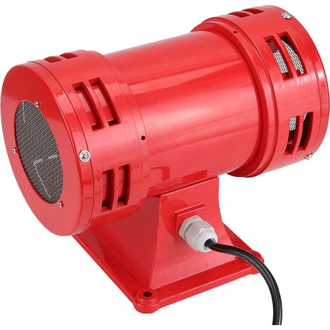 Sirène d'alarme continue à moteur électrique 150 dB pour la sécurité industrielle (110 V) (1/5)
