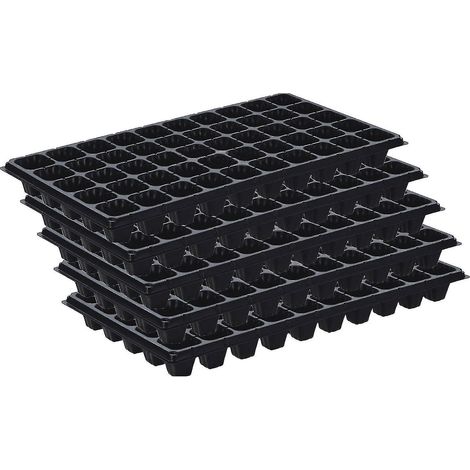 Filiyano-Lot de 5 plateaux pour plantes succulentes, respirants et durables, portables, pour la germination de plantes succulentes Jikaix-hy 3 (1/5)