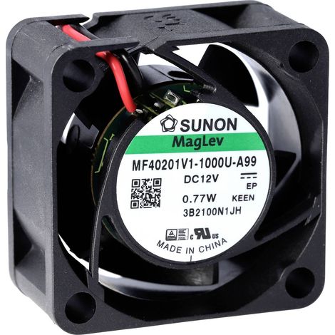 Sunon MF40202VX-1000U-A99 Ventilateur axial 24 V/DC 18.34 m³/h (L x l x H) 20 x 40 x 40 mm R081672