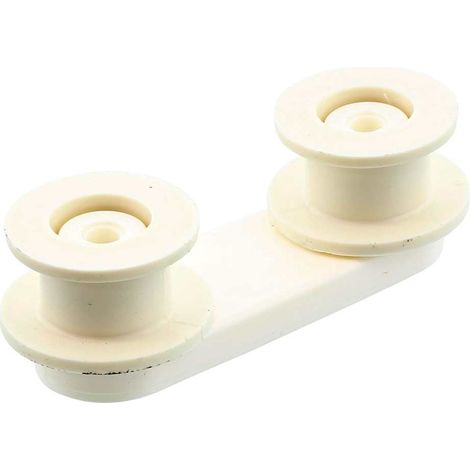 Support avec roulette (303852-24891) (50226819006) Lave-vaisselle 3038528426332343714 FAURE, ZANUSSI, AEG, ARTHUR MARTIN ELECTR (1/2)