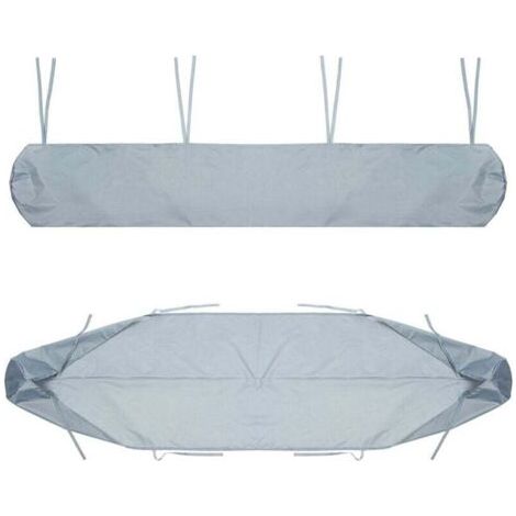 4 m Sac de Protection pour Store Banne(Gris),Housse de Protection Anti-poussière pour auvent de terrasse Noir Housse de Rangement pour cour et jardin