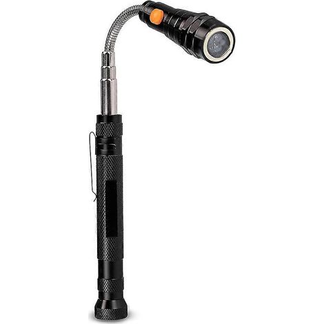 Magnetischer Hebezeug für Männer – Teleskopmagnet mit LED-Taschenlampe und 56 cm langem Teleskophals – Geschenkidee für Väter (1/5)