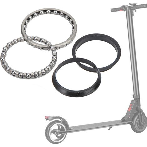 Jeu de roulements de direction pour trottinette électrique M365/PRO, axe vertical et rotule de guidage. (1/5)