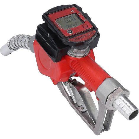 Pistolet de remplissage automatique 1 pouce BSP, débitmètre numérique en alliage d'aluminium pour diesel et essence 2025 (1/5)