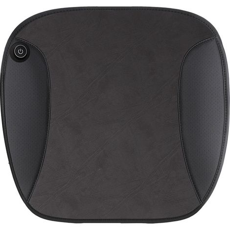 Coussin chauffant pour siège auto, coussin pour chaise de bureau, coussin chauffant électrique USB à poils courts pour l'hiver, coussin chauffant pour les hanches (noir) (1/5)