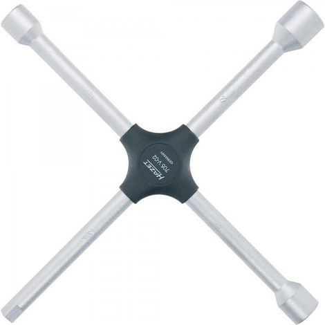 Llave de  cruz Hazet  705V-02 17  x 19  x 22  x 12,5  mm 1/2  pulgada cuadradillo  de 4  380 x  380mm -  705V-02 (1/4)