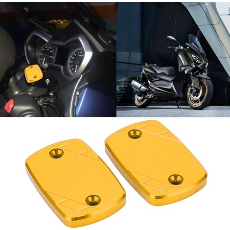 Cache-pompe de frein avant pour moto YAMAHA XMAX 125 250 300 400, couleur or (1/5)