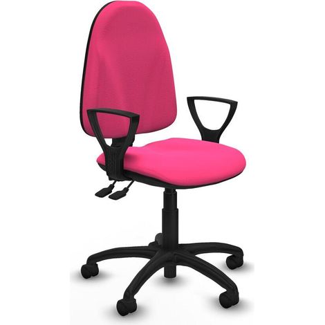 Piqueras y Crespo BFN01RN Chaise de Bureau Rose Ergonomique