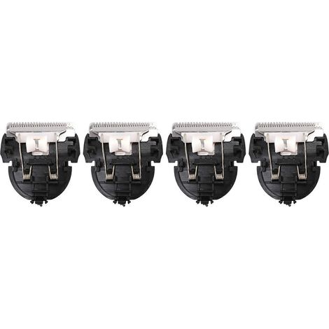 Packung mit 4 Ersatzklingen für Haarschneidemaschinen, kompatibel mit den Philips Modellen QC5115, QC5120, QC5130, QC5125 und QC5135. (1/5)