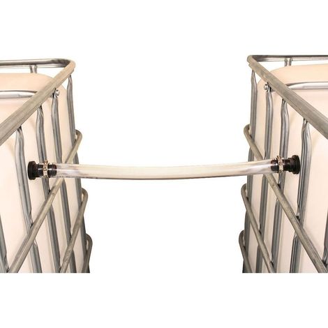 Kit ECO couplage 2 cuves 1000 L Ø 25 mm Tuyau 50 cm (1/4)