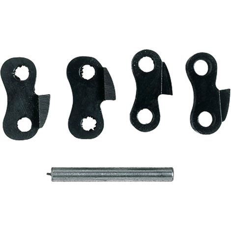 mafell maillons de rechange et rivets 1 sachet, pour chaînes de 28 mm de large, grand pas - 91279