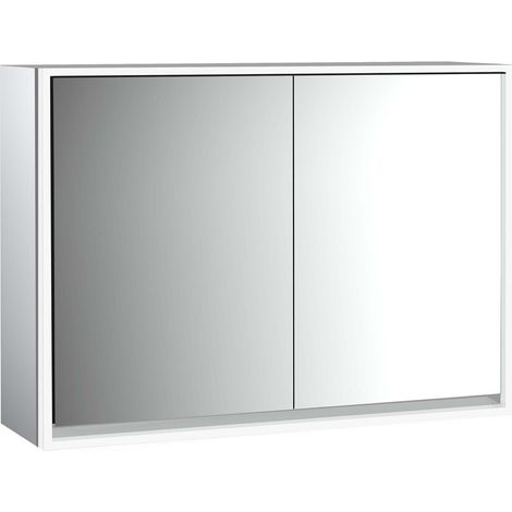 emco loft Armoire de toilette avec éclairage, 1000mm, 2 portes, (1/5)