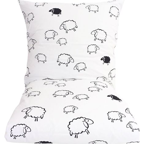 Linge de lit enfant 120x160 cm en coton épais et résistant, fabriqué en Pologne (1/5)
