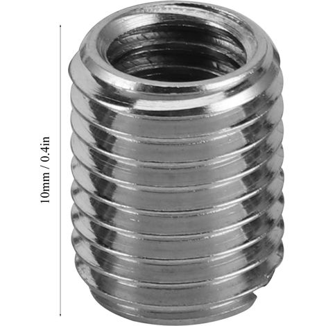 10 vis à filetage fin extérieur, 1 vis M6 intérieure et 1 vis M8 extérieure, longueur 10 mm (1/5)