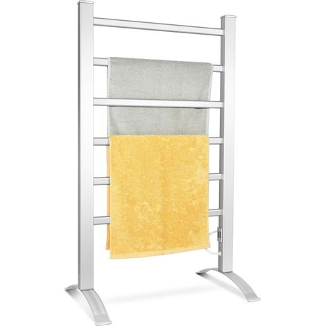 2-in-1 Multifunctional Electric Towel Warmer 100W Heater Drying Cloth Stand Rack (1/5)
