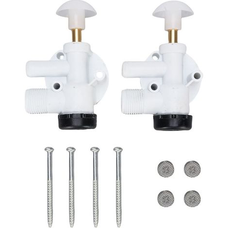 Ensemble de Valve d'eau de toilette 385314349 RV, Kit de réparation de remplacement pour chasse d'eau à pédale Sealand Traveler VacuFlush (1/5)