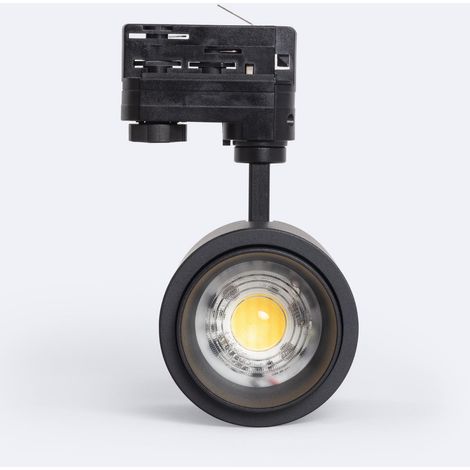 3-Phasenstromschiene LED-Strahler 30W Dimmbar CCT Wählbar Pulyx Multiwinkel 15-60º Schwarz (1/5)