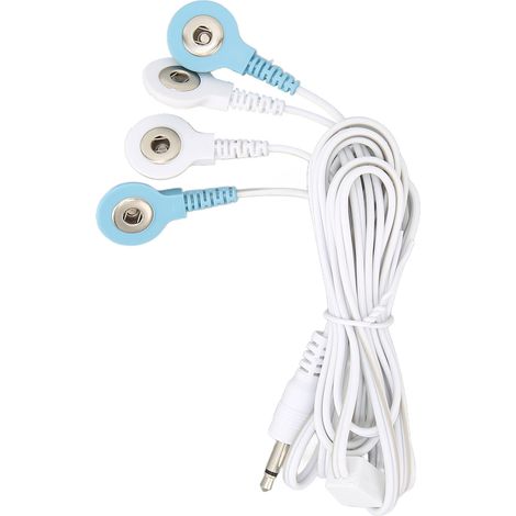 Câble de connexion 4 en 1 pour électrothérapie TENS et stimulateurs musculaires (1/5)
