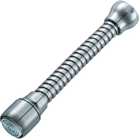 Schläfer 121510 Aeratore Universale M22 con Tubo Flessibile Cromo per Rubinetto, Filtri Rubinetti Lavandino, Rompigetto filetto femmina M22x1 Compatibile con Neoperl Risparmio Acqua. (1/5)