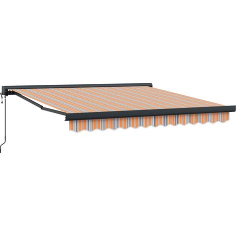 Toldo Multicolor 300 x 250 x 165 cm Poliéster y Aluminio vidaXL