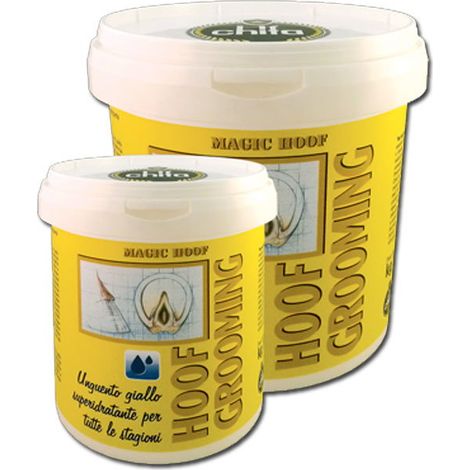 5 kg: Hoof Grooming unguento giallo per lo zoccolo ad azione superidratante