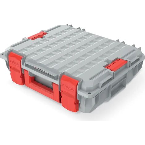 Valigia portautensili con schiuma grigia 450x380x135mm 25kg Ip55 Kxc454015p-4c