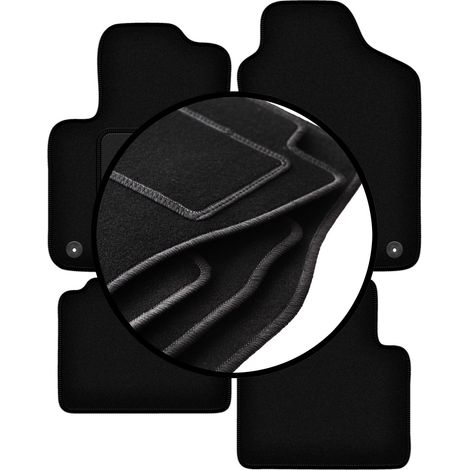 Set completo di tappetini in velluto per: Fiat 500 Hybrid hatchback (2020-) (1/5)