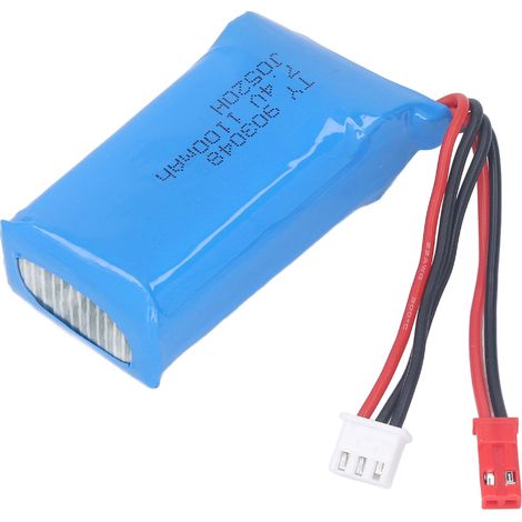 Batterie Lithium 7.4V 1100mAh pour Bateau Télécommandé WLtoy A949 A959 A969 (1/5)