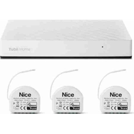 Nice YUBIIENERGYKITZW - 1 Yubii Home Gateway + 3 ON/OFF- Control
