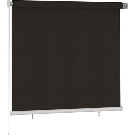 Maison Exclusive - Tenda a Rullo per Esterni 165(L)x140(A) cm Marrone HDPE (1/5)