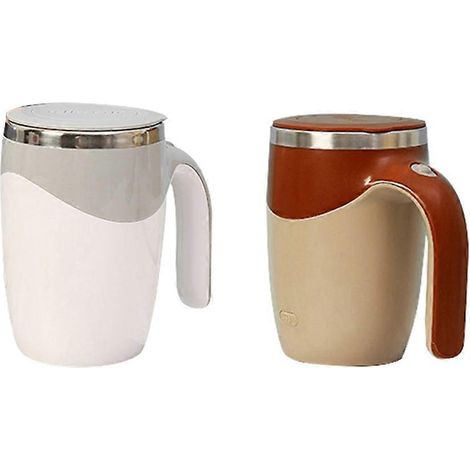 Automatique magnétique mélange mug à café, bureau voyage chaleur preservation mélange tasse, suitable pour café, lait
