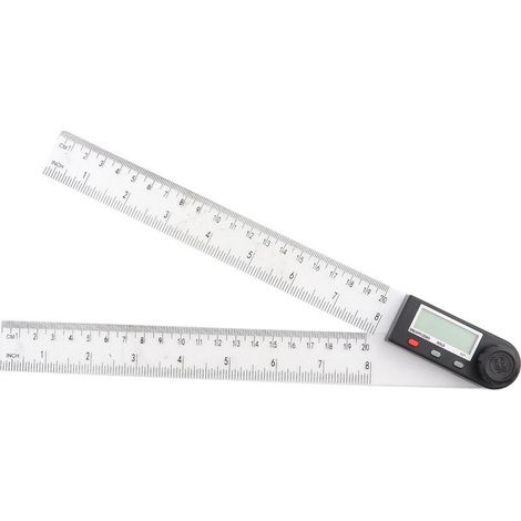 Règle d'angle rapporteur numérique, affichage du compteur, goniomètre en plastique ZX PD290 (1/5)