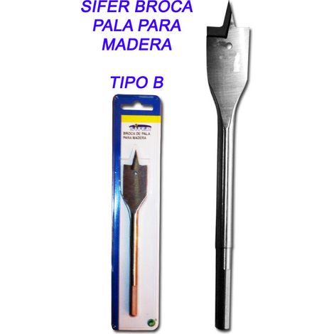 SIFER Sierra Broca de pala para Madera 10 Tipo B
