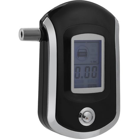 Alcootest numérique professionnel pour voiture avec 5 embouts buccaux (1/5)