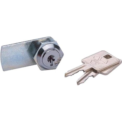 Cilindro a spillo 312 BAT.F VACHETTE - Lungo cromato - 1/2T - 2 chiavi - Dado 19,5 - 12727000