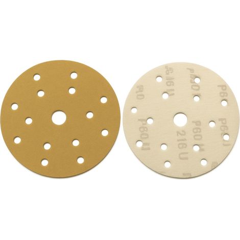 3M 51091 Série de disques abrasifs 216u 15 trous p500 pièces 25