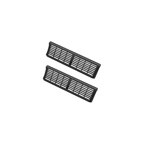 Lot de 2 protections de sortie d’air de climatisation sous siège – cache grille d’aération arrière, compatible avec Tesla Model Y 2021–2023-Crezuo