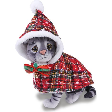 Vêtement de Noël pour animaux, cape pour promenade et photo (1/3)