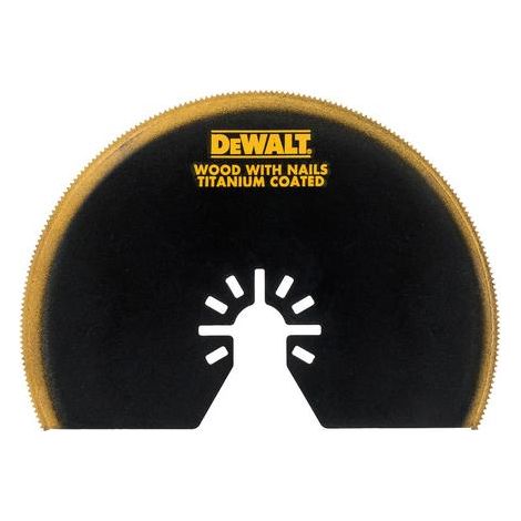 Cuchilla semicircular de titanio Ø100 mm para DEWALT Multicutter - DT20709