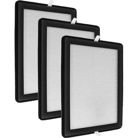 Lot de 3 filtres compatibles MeacoDry Arete One 10L 12L & Arete Two 10L 12L Déshumidificateur Purificateur d'air 2-en-1 (pas pour le modèle 12L basse consommation)