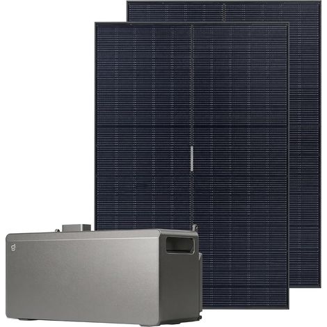 Sigenergy SigenMate BAT 2700, Balkonkraftwerk mit Speicher, Erweiterungsakku für sigenmate 2700 ultra, 2×500W Solarpanels,Kapazität 2,68kWh, erweiterbar auf bis zu 18,8kWh, Sigen AI, Plug&Play (1/5)