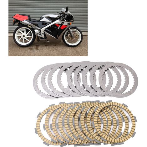 Kit de disque de friction d'embrayage pour moto Honda VFR400R NC30 1989-1992 (1/5)