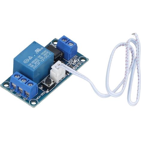 Selbstverriegelndes Relaismodul, elektronische Bauteile, einzelne bistabile SCM-Steuerrelaisplatine, 12 V (1/4)