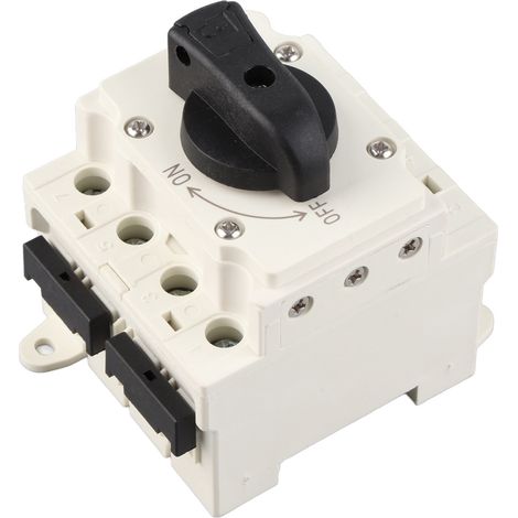 Interrupteur Isolateur DC 1000V 32A pour Panneaux Solaires, Boîtier Antifeu en Matière Plastique Renforcée (1/5)