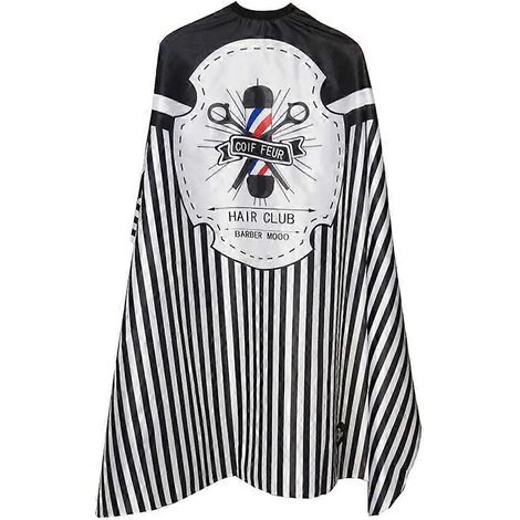 Tablier de barbier imperméable, cape professionnelle de salon, flexible et durable pour tous les âges, réutilisable - facile à nettoyer et à séchage rapide, convient pour (1/4)
