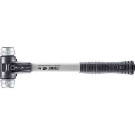 HALDER SIMPLEX Schonhammer Ø 30 mm Weichmetall mit verstärkem Tempergussgehäuse und Fiberglasstiel (1/5)